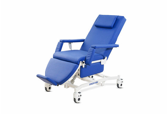 Sedia elettrica regolabile posteriore di dialisi con il poggiapiedi sulle macchine per colata continua per Hopistal/clinica